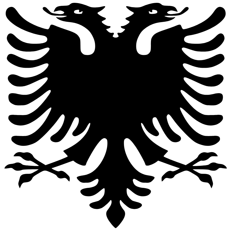 Albanian double-headed eagle national symbol