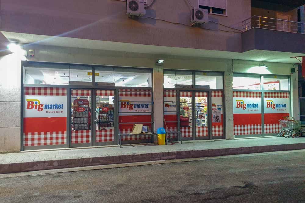 Big Market supermarket Saranda