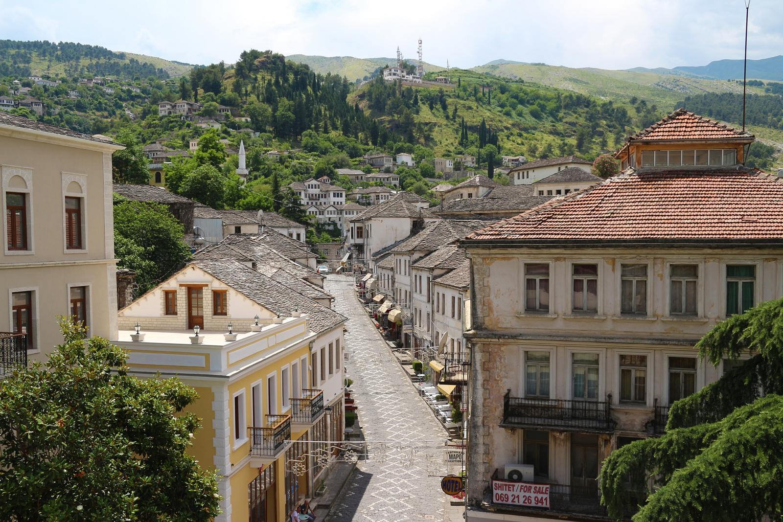 Gjirokastra UNESCO castle views